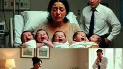 ترك زوجته مع خمسة أطفال سود